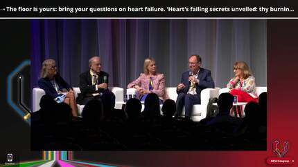 The floor is yours: bring your questions on heart failure. 'Heart's failing secrets unveiled: thy burning queries expertly resolved'