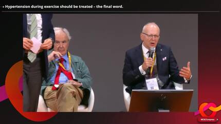 Great Debate: hypertension during exercise should be treated
