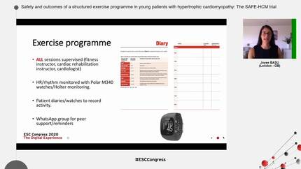 Safety and outcomes of a structured exercise programme in young patients with hypertrophic cardiomyopathy: The SAFE-HCM trial