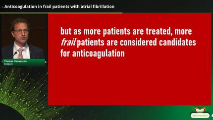 Anticoagulation in frail patients with atrial fibrillation