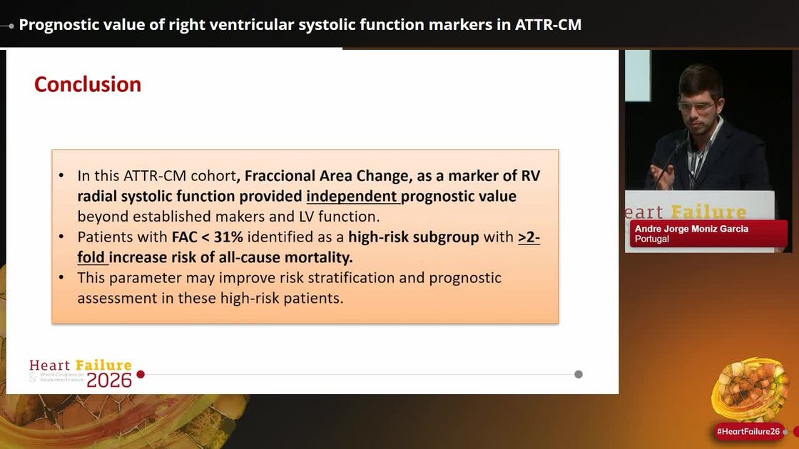 ESC 365 - Prognostic value of right ventricular systolic function ...