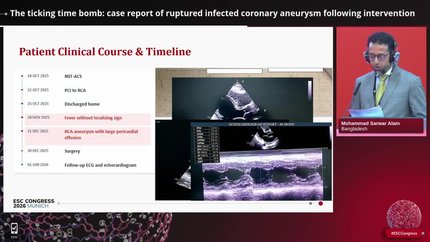 The ticking time bomb: case report of ruptured infected coronary aneurysm following intervention