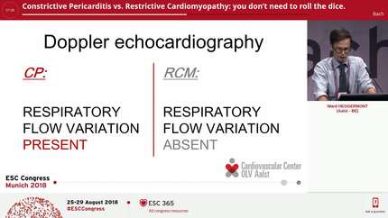Constrictive Pericarditis vs. Restrictive Cardiomyopathy: you don’t need to roll the dice.