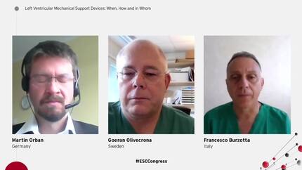 Meet the Experts - Left Ventricular Mechanical Support Devices: When, How and in Whom