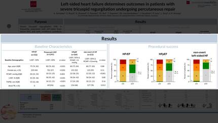 Left-sided heart failure determines outcomes in patients with severe tricuspid regurgitation undergoing percutaneous repair