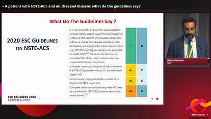 Guidelines in Practice: revascularisation in multivessel coronary artery disease