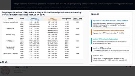 Stage-specific pulmonary pressure response and RV–PA coupling during exercise in HFpEF