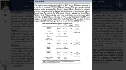 Percutaneous revascularization in late-presenting STEMI with absence of viability: effects on left ventricular remodeling and scar