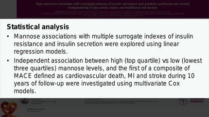 High mannose correlates with surrogate indexes of insulin resistance and predicts cardiovascular events independently of glycaemic status and traditional risk factors