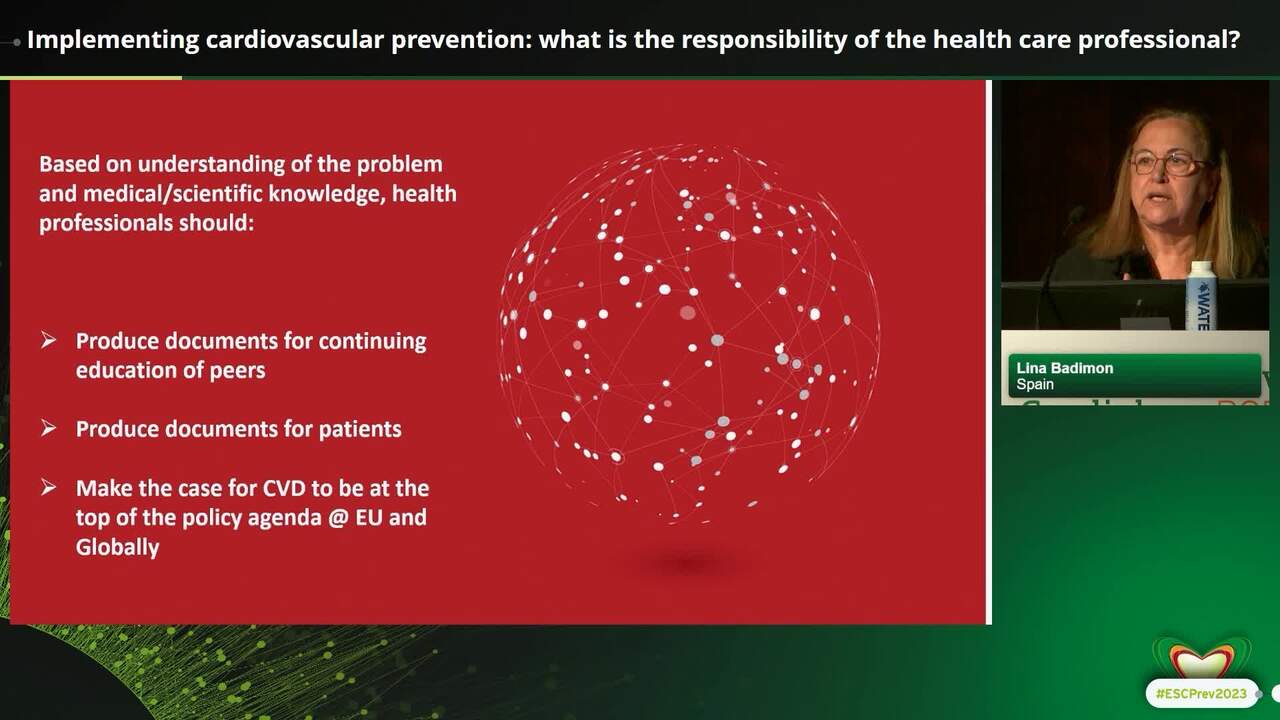 Implementing cardiovascular prevention - shared global responsibility!