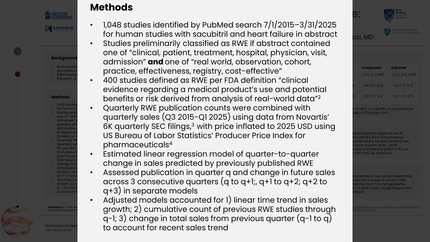 Quantifying the impact of real-world evidence: the sacubitril/valsartan experience