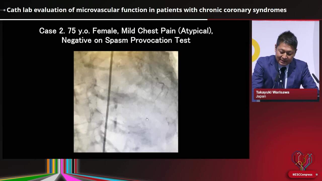Cath lab evaluation of microvascular function in patients with chronic coronary syndromes