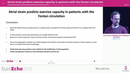 Atrial strain predicts exercise capacity in patients with the fontan circulation