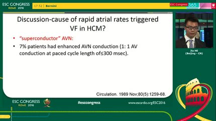 Very prolonged episode of self-terminating ventricular fibrillation in a patient with hypertrophic cardiomyopathy