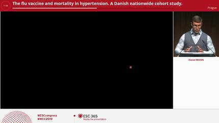 The flu vaccine and mortality in hypertension. A Danish nationwide cohort study.