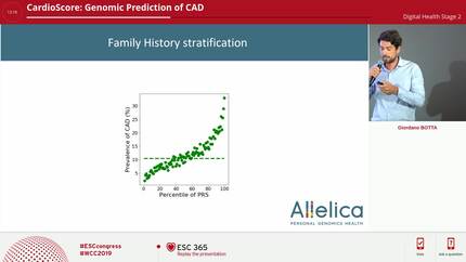 CardioScore: Genomic Prediction of CAD