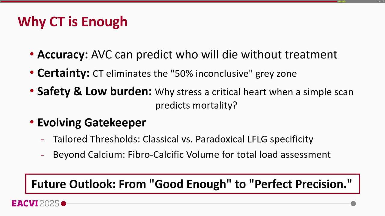 CT calcium score is enough