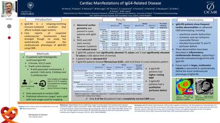 Investigating the cardiac manifestations of IgG4-related disease using cardiac magnetic resonance imaging