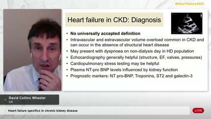 Heart failure in chronic kidney disease: nephrologist´s perspective.
