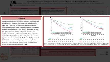 Impact of symptoms and left ventricular systolic function in patients with moderate mixed aortic valve disease 