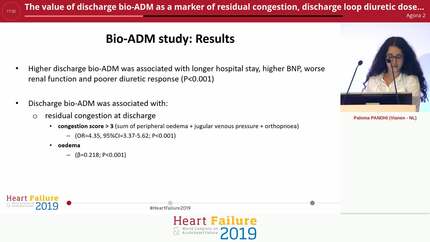 The value of discharge bio-ADM as a marker of residual congestion, discharge loop diuretic doses and clinical outcomes in patients with acute heart failure