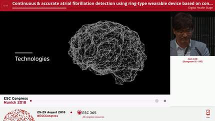 Continuous & accurate atrial fibrillation detection using ring-type wearable device based on conventional signal processing and deep learning.