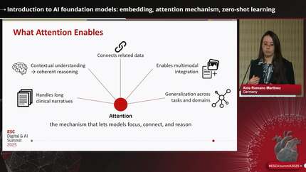 Introduction to AI foundation models: embedding, attention mechanism, zero-shot learning