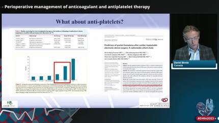 Perioperative management of anticoagulant and antiplatelet therapy