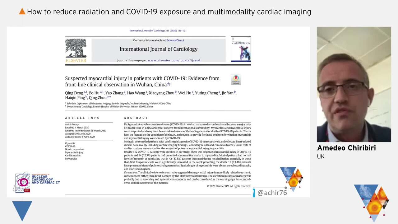 How to reduce radiation and COVID-19 exposure and multimodality cardiac imaging