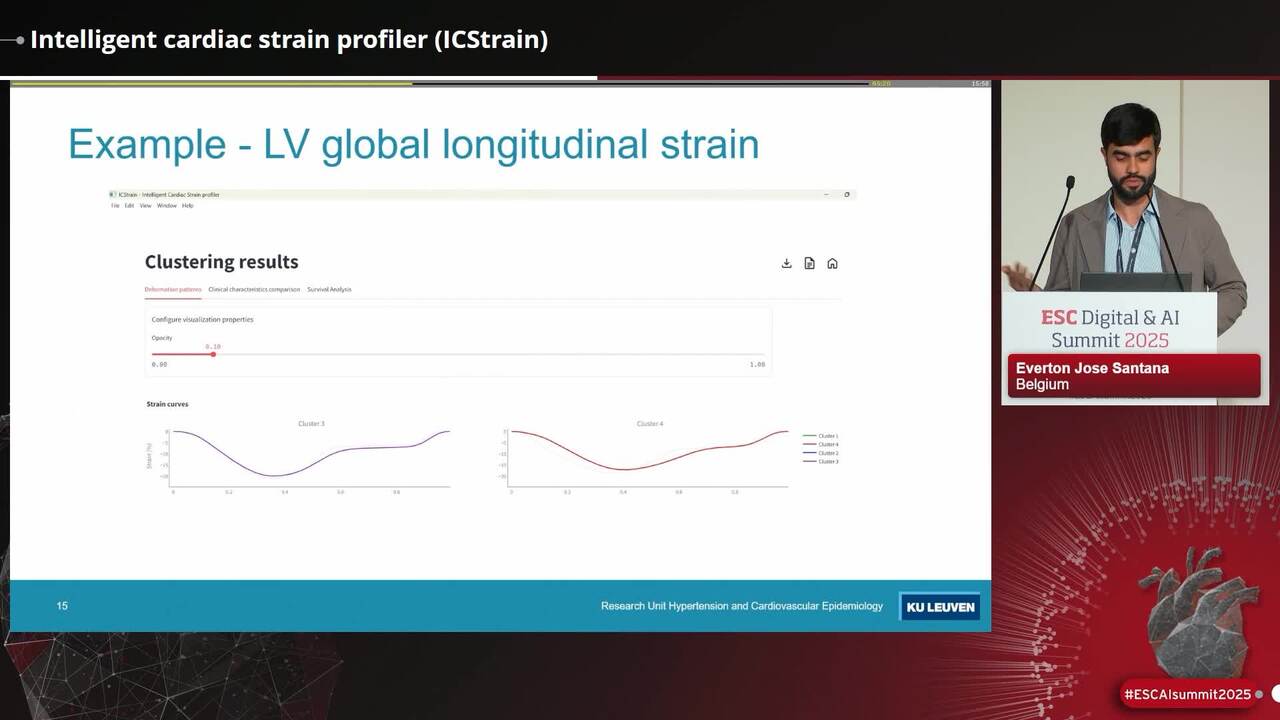 Intelligent cardiac strain profiler (ICStrain)