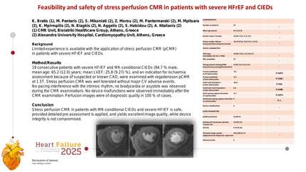 Feasibility and safety of stress perfusion CMR in patients with severe HFrEF and cardiac implantable electronic devices 