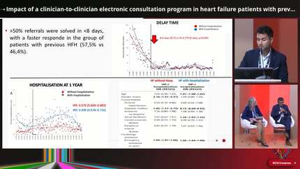 Impact of a clinician-to-clinician electronic consultation program in heart failure patients with previous hospitalization. Implications for heart failure multidisciplinary management.