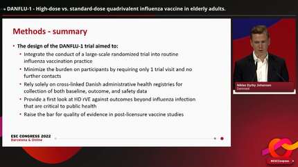 DANFLU-1 - High-dose vs. standard-dose quadrivalent influenza vaccine in elderly adults.
