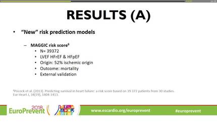 Risk modelling in congestive heart failure patients.