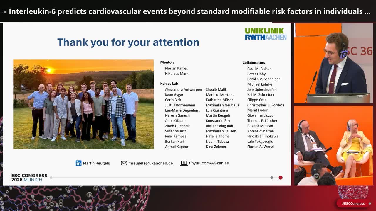 Risk factors and prevention: biomarkers, inflammation, and cardiac mortality 