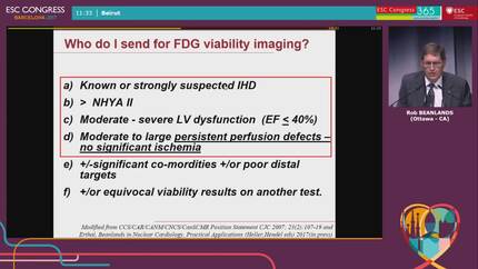 Myocardial viability assessment using SPECT and PET