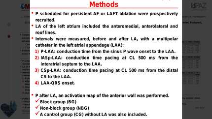 A straightforward assessment of anterior mitral isthmus lines block