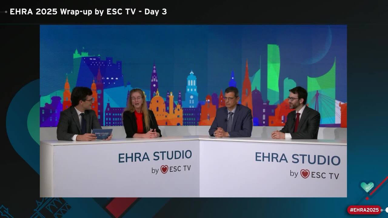 EHRA 2025 Wrap-up by ESC TV - Day 3