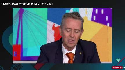 EHRA 2025 Wrap-up by ESC TV - Day 1