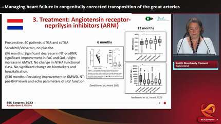 Managing heart failure in congenitally corrected transposition of the great arteries