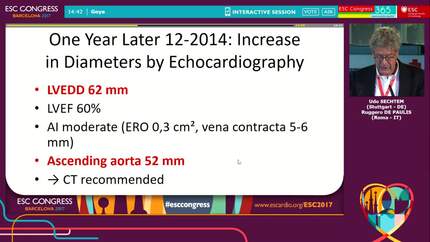 Ascending aortic aneurysm - How to assess, how to medically treat and when to operate - Case.