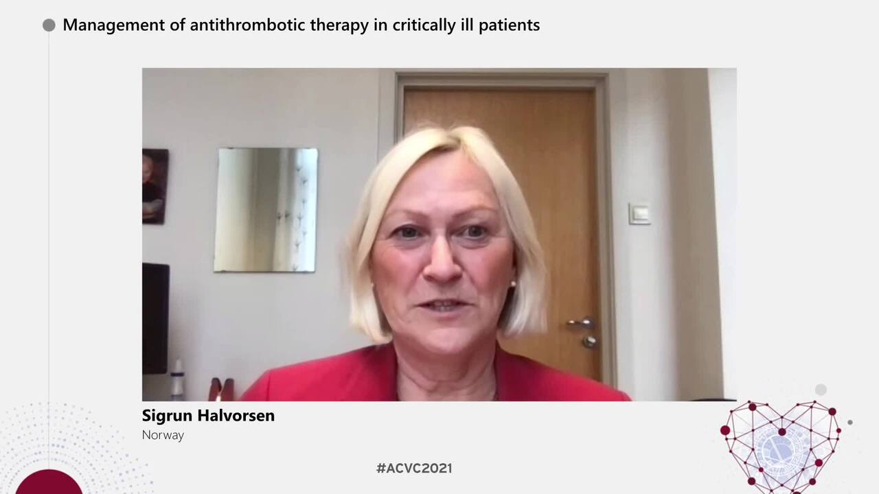 Management of antithrombotic therapy in critically ill patients