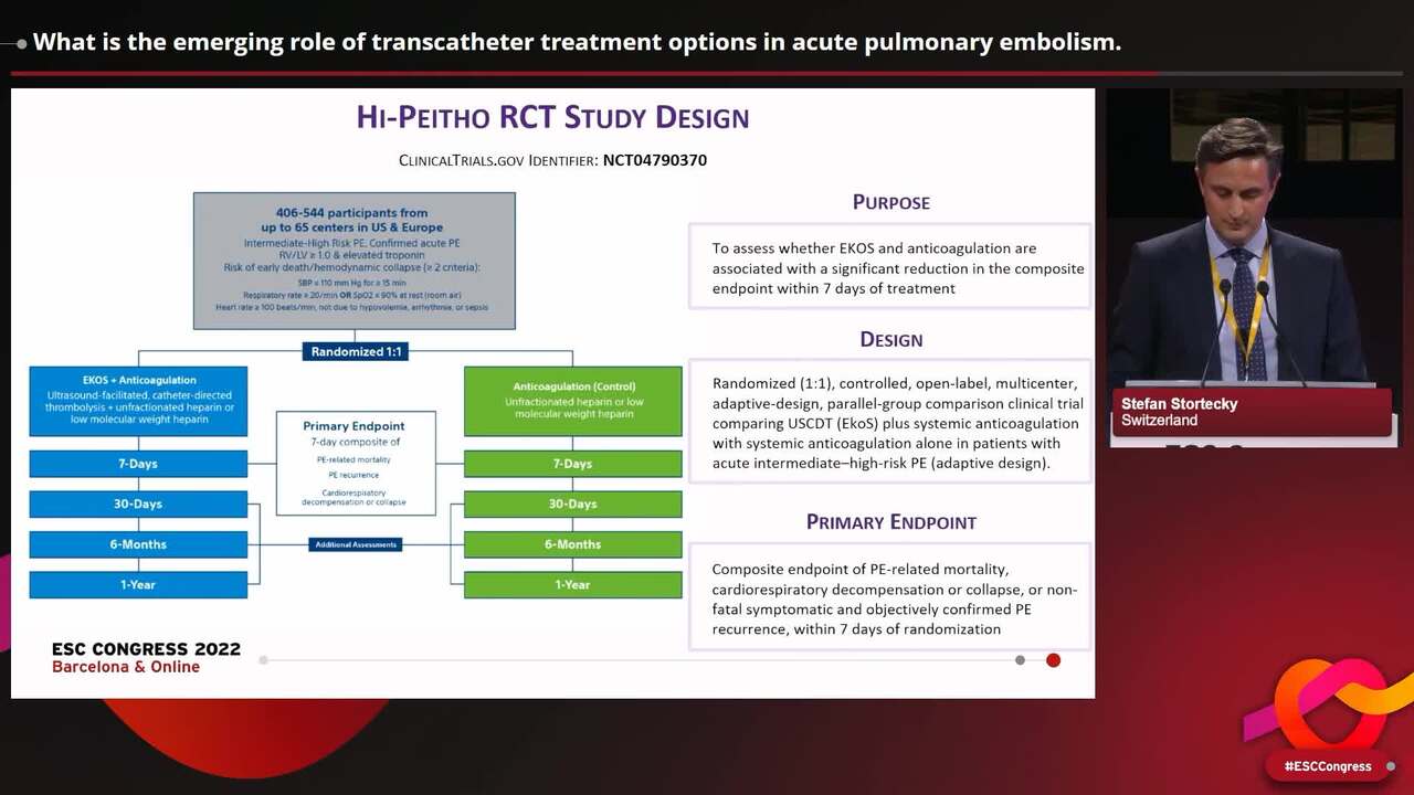 Modern management of acute pulmonary embolism: state of the art