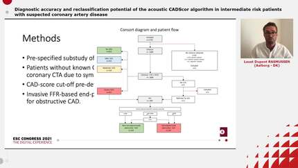 Diagnostic accuracy and reclassification potential of the acoustic CADScor algorithm in intermediate risk patients with suspected coronary artery disease