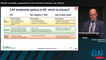Difficult decisions in rhythm control of atrial fibrillation (AF)