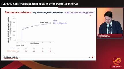 CRALAL: Addtional right atrial ablation after cryoablation for AF