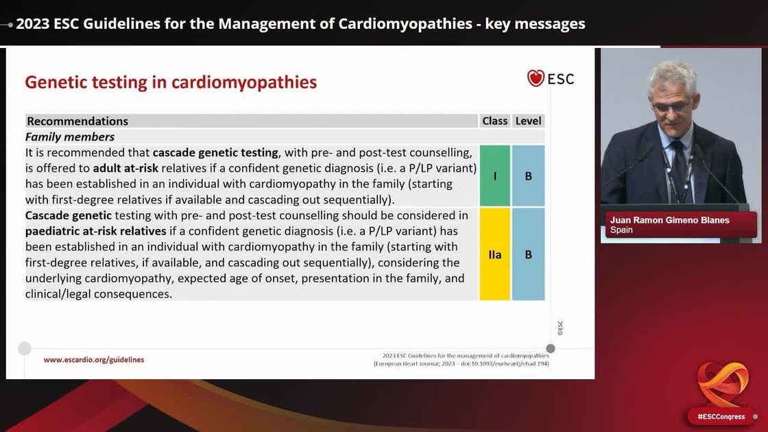 ESC 365 - 2023 ESC Guidelines for the Management of Cardiomyopathies ...