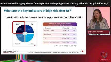 Guidelines in Practice: personalised imaging a heart failure patient undergoing cancer therapy