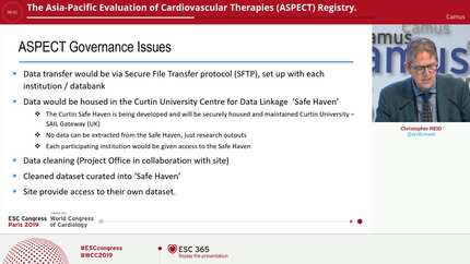 The Asia-Pacific Evaluation of Cardiovascular Therapies (ASPECT) Registry.
