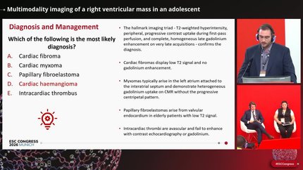 Multimodality imaging of a right ventricular mass in an adolescent